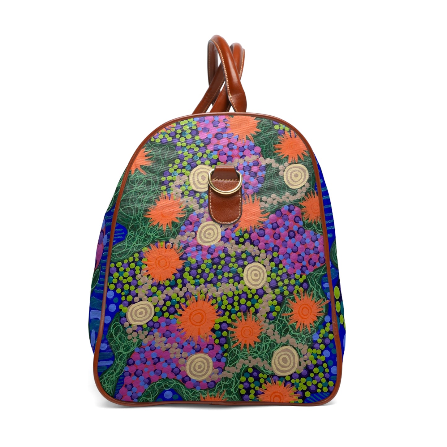 Flowers and Stones - Waterproof Travel Bag