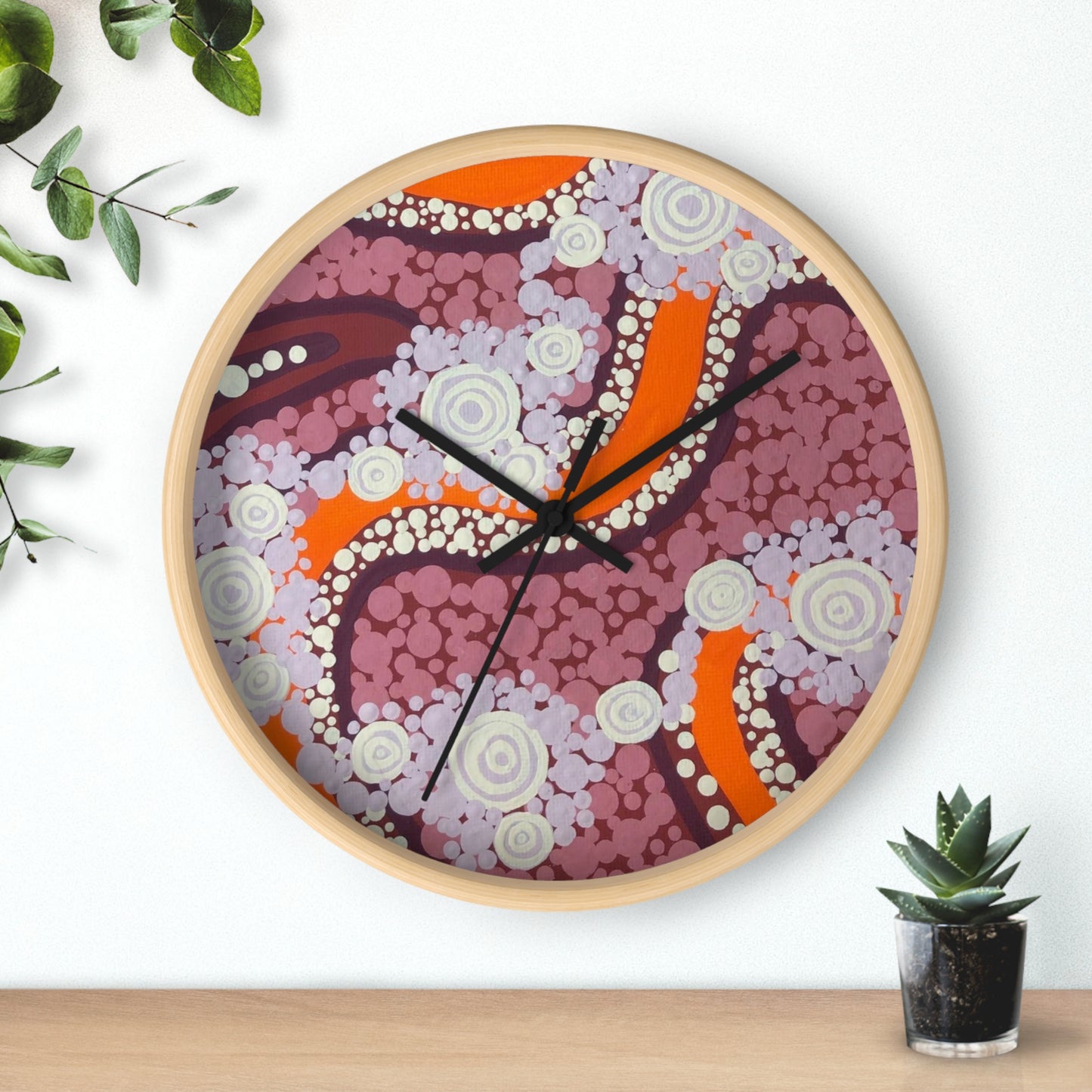 Spiritual Healing 3 - Wall Clock