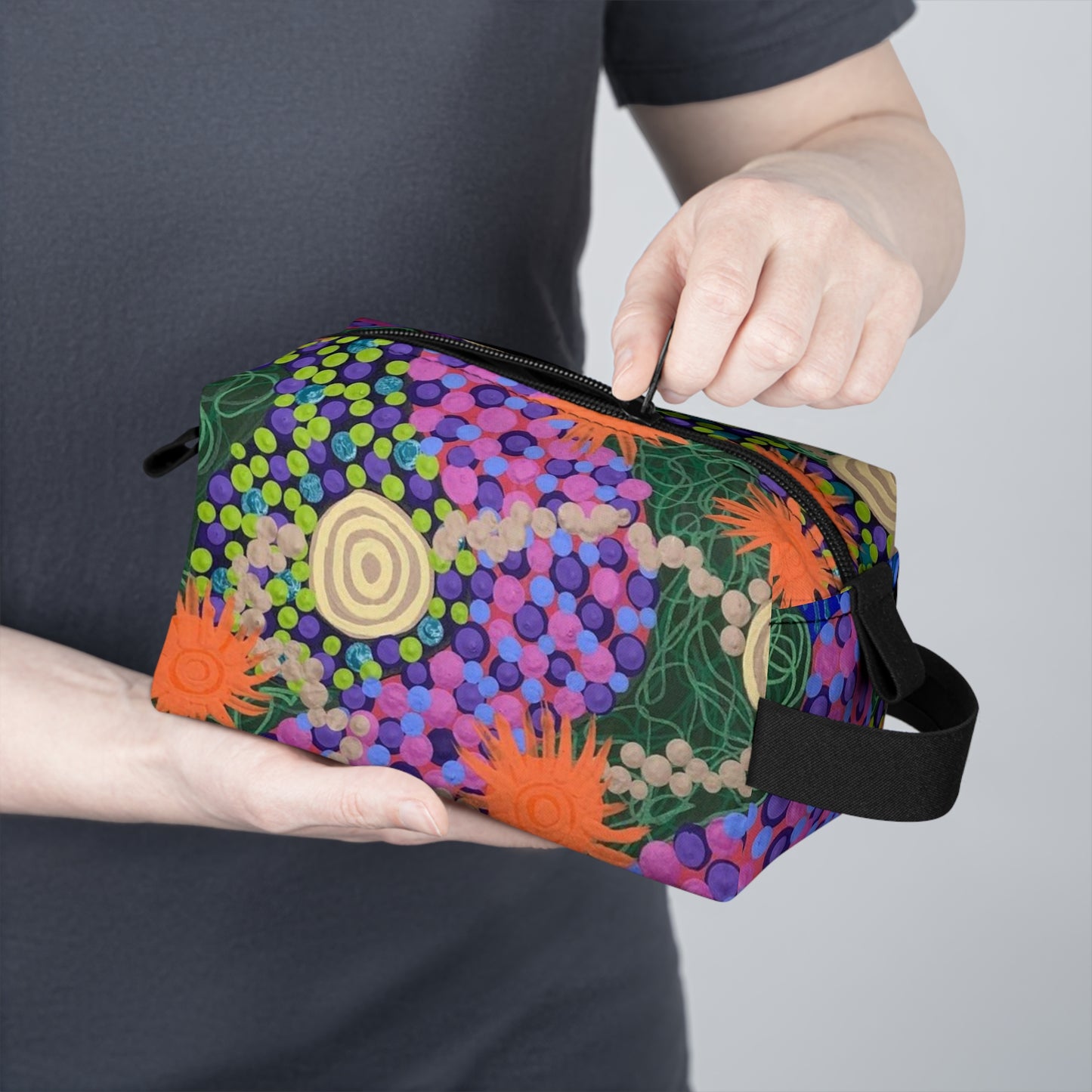 Flowers and Stones - Toiletry Bag