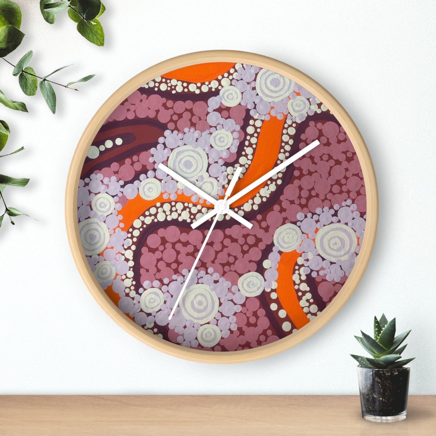 Spiritual Healing 3 - Wall Clock