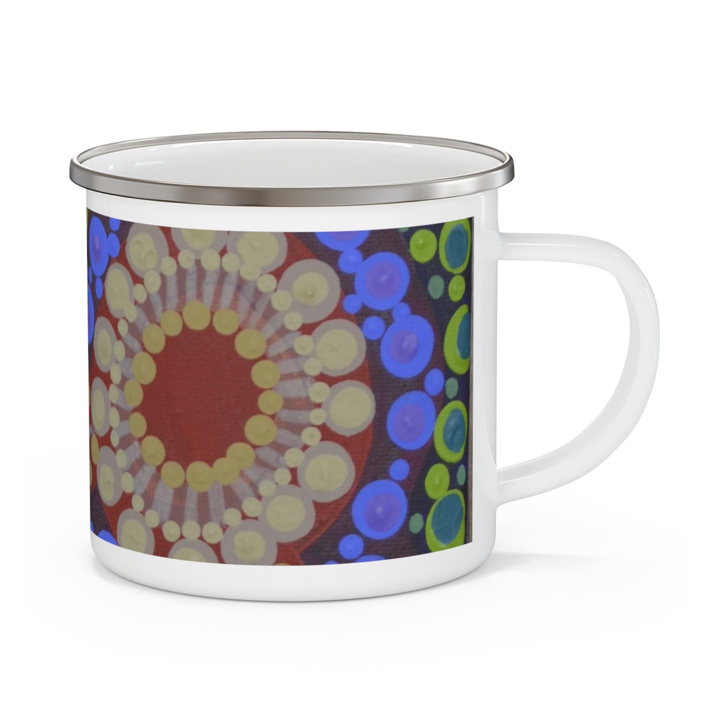 Feelings 5 Enamel Camping Mug