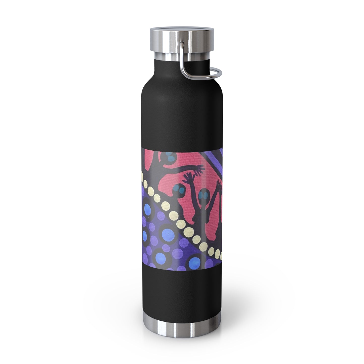 Family Heals - Copper Vacuum Insulated Bottle, 22oz