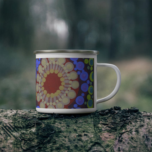 Feelings 5 Enamel Camping Mug