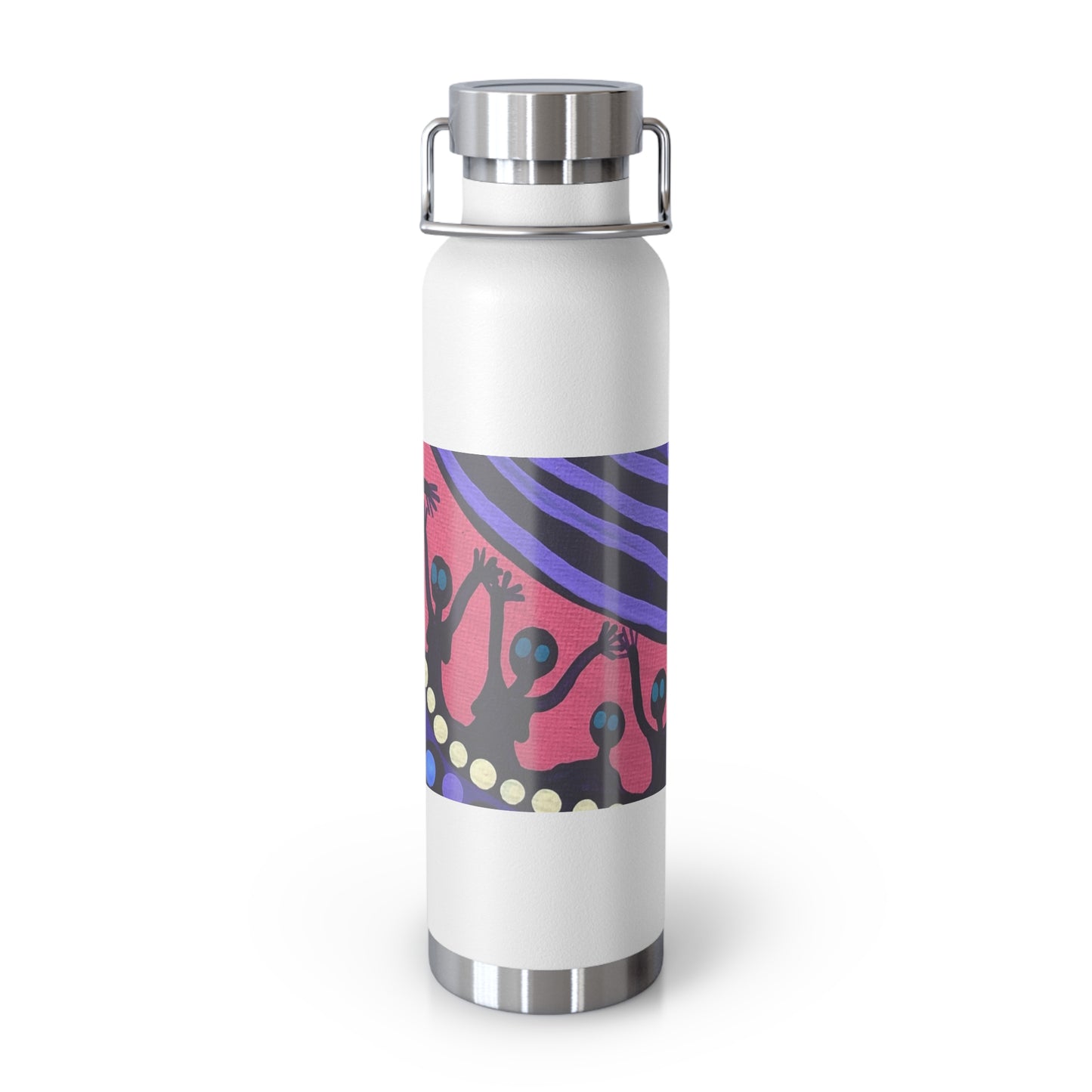 Family Heals - Copper Vacuum Insulated Bottle, 22oz