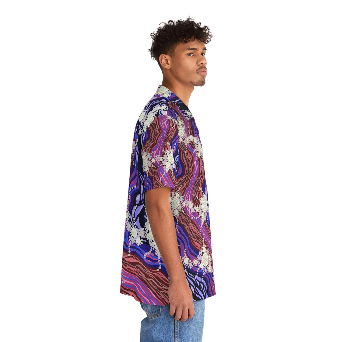 Stones Heal - Men's Hawaiian Shirt (AOP)