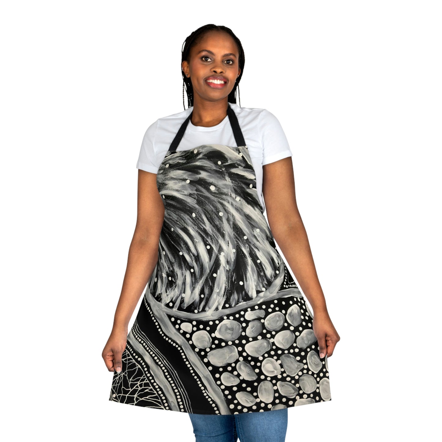 White Chalk on Country - Apron (AOP)