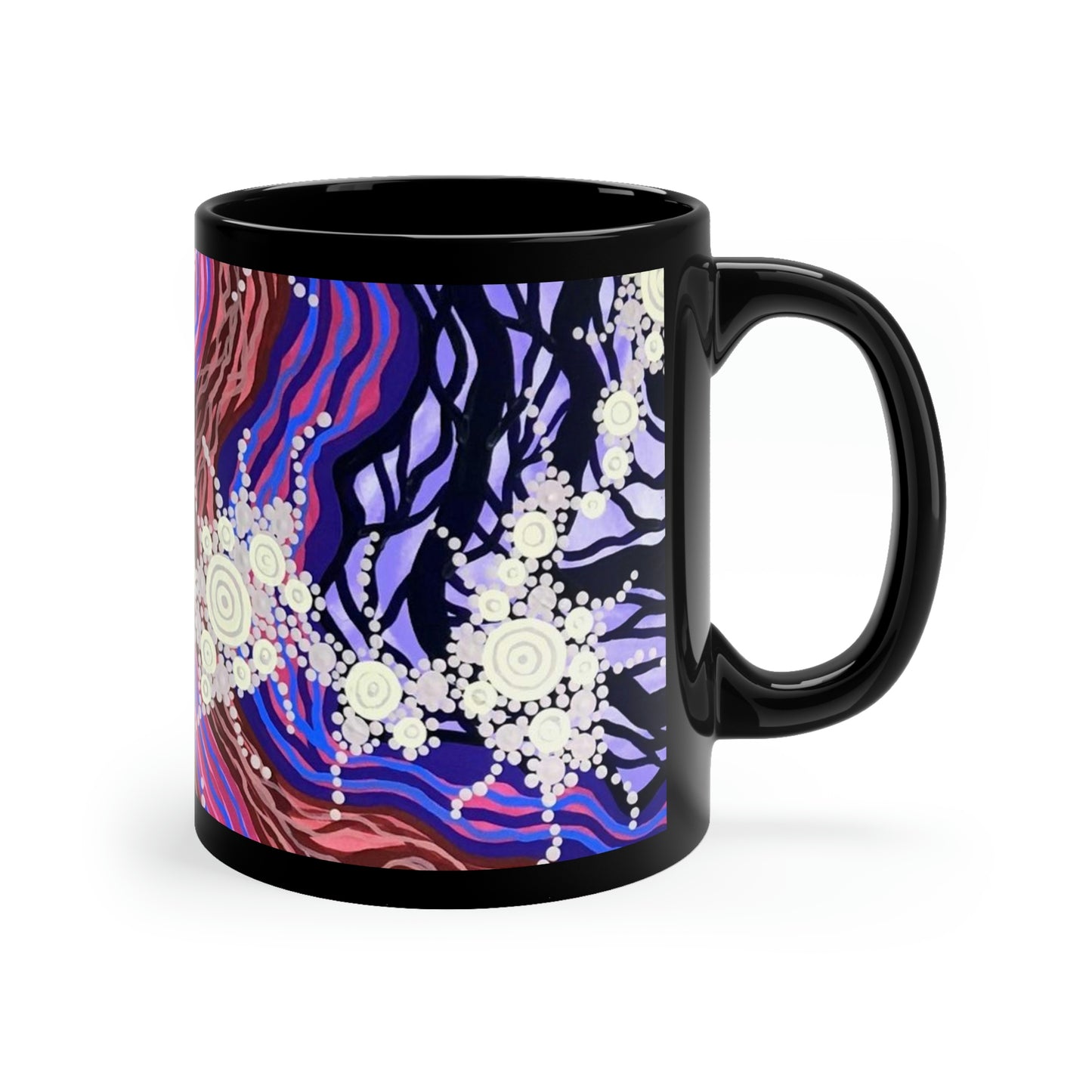 Stones Heal - 11oz Black Mug