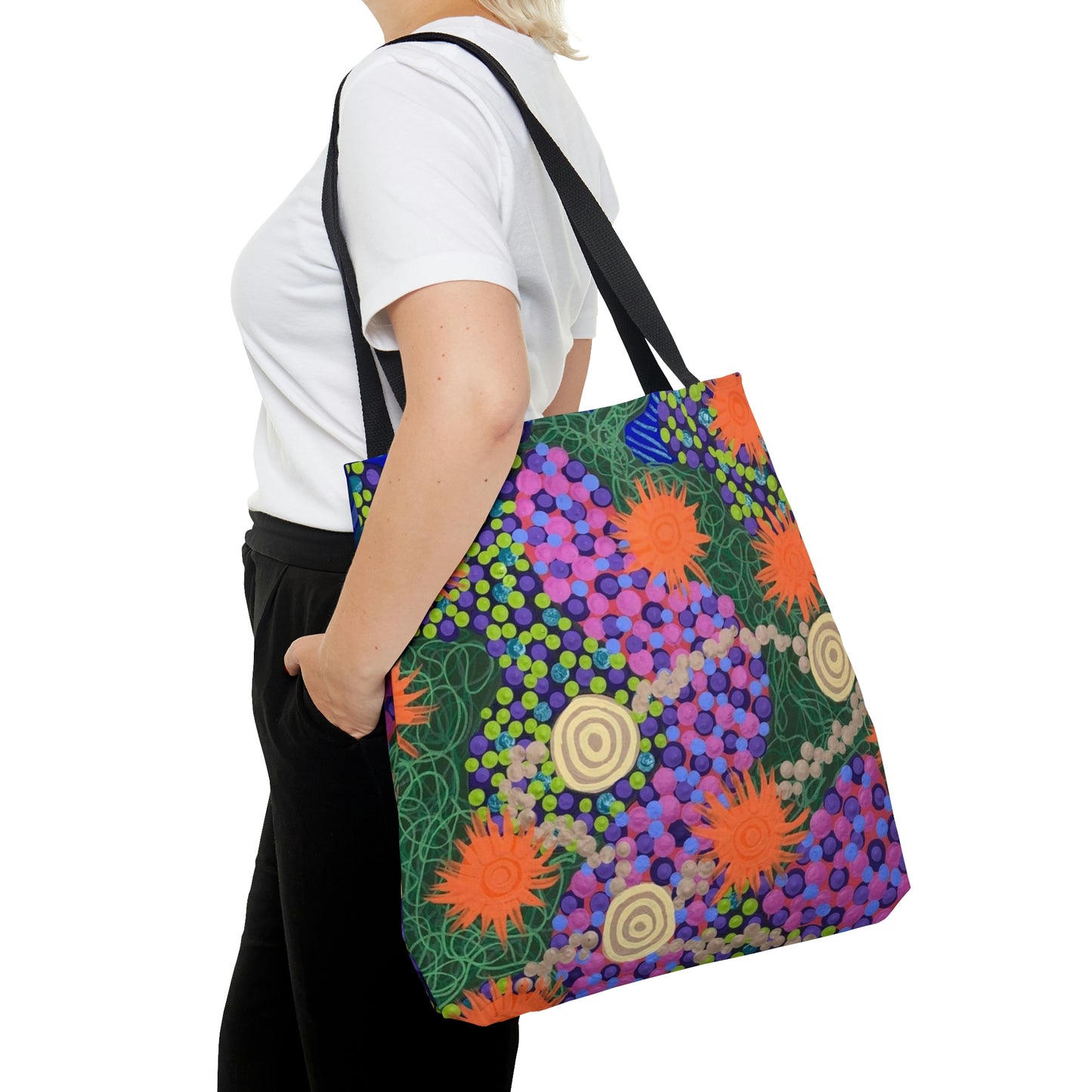 Flowers & Stones - Tote Bag