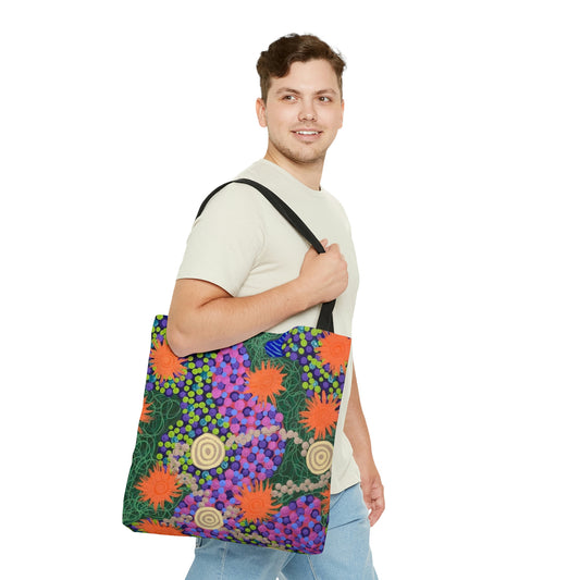 Flowers & Stones - Tote Bag