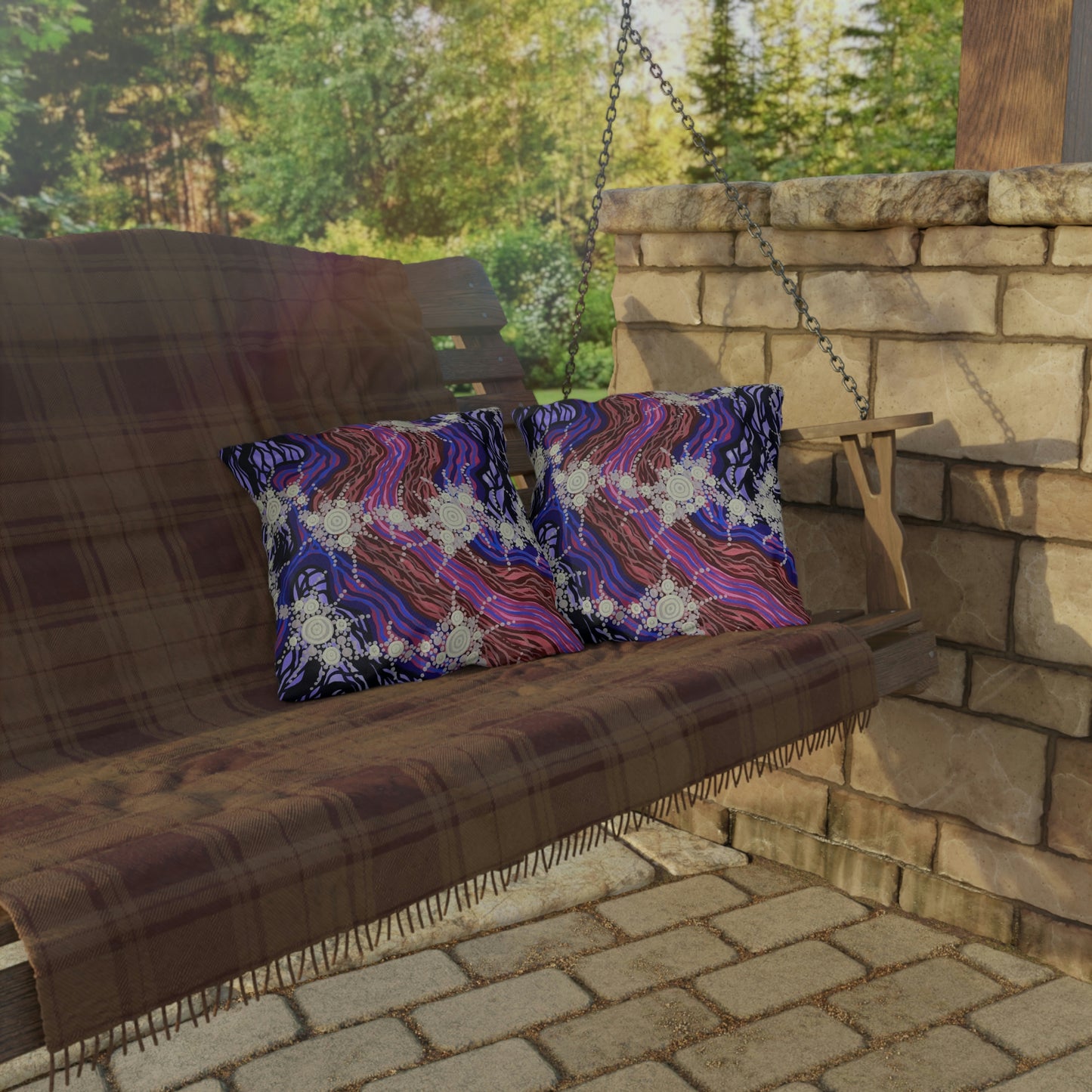 Stones Heal - Outdoor Pillows