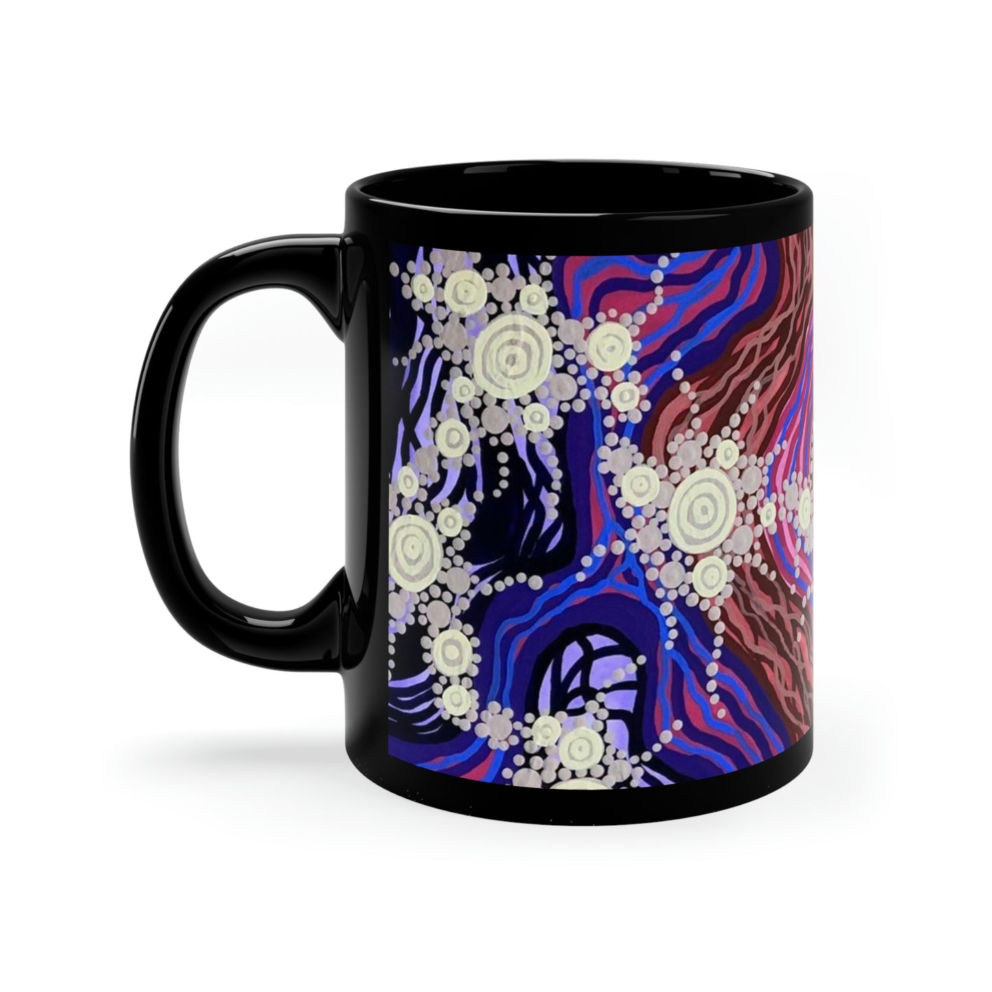 Stones Heal - 11oz Black Mug